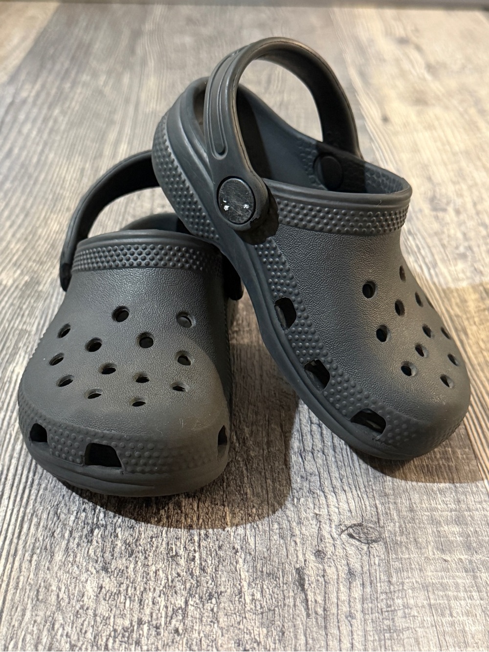 Crocs Classic Clogs Black Toddler Size C8 Slip-On Water Shoes summer Pool Beach